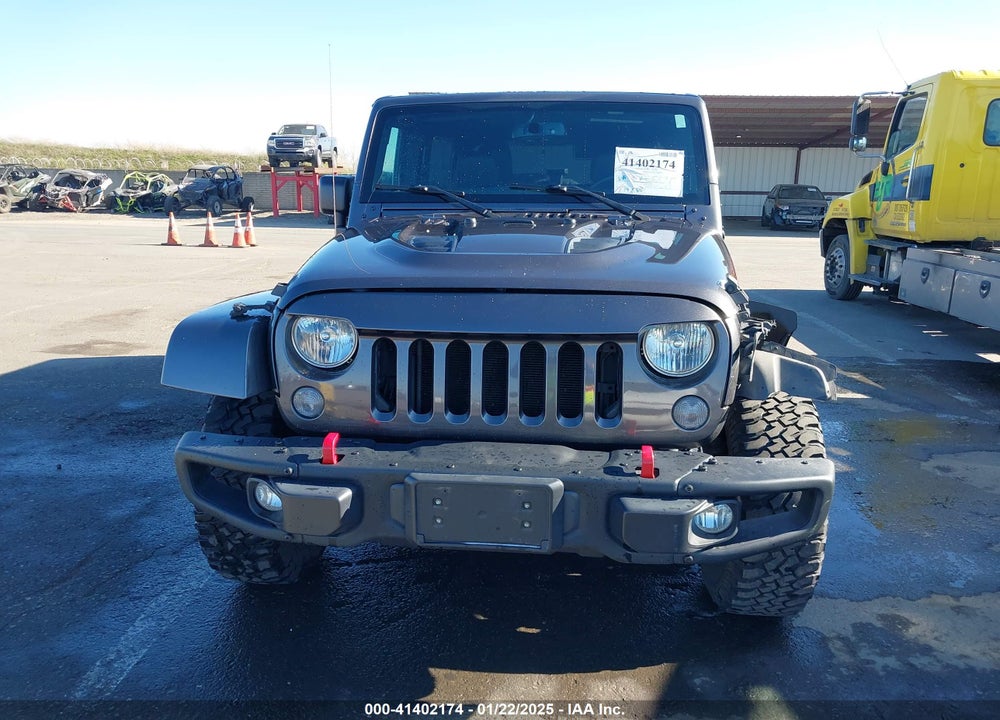 2016 JEEP WRANGLER UNLIMITED RUBICON HARD ROCK VIN: 1C4HJWFG9GL141441