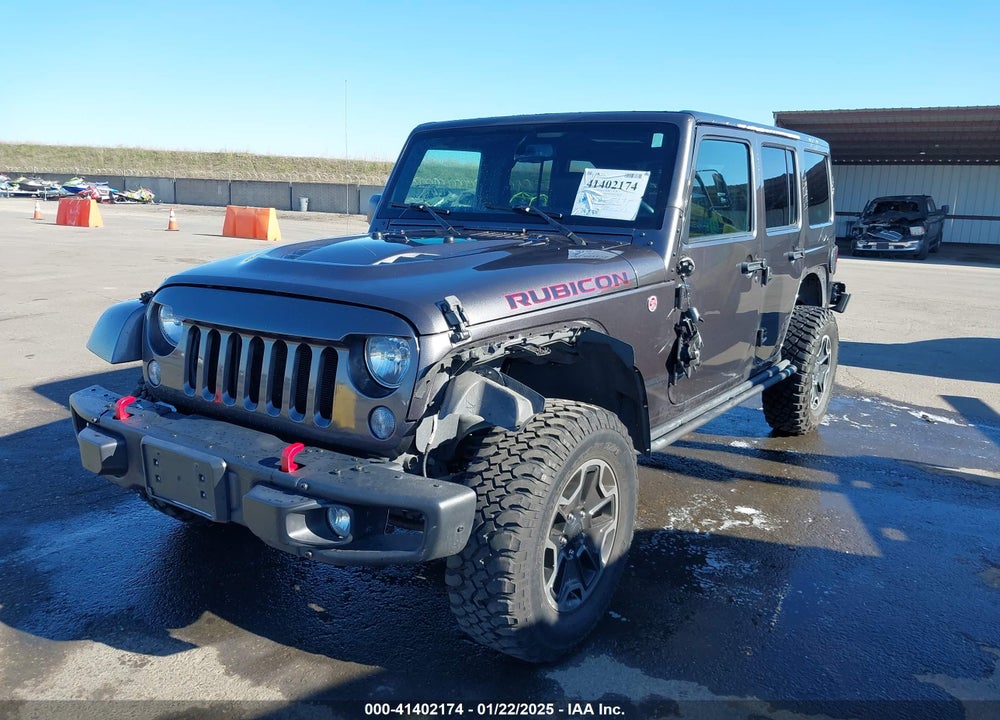 2016 JEEP WRANGLER UNLIMITED RUBICON HARD ROCK VIN: 1C4HJWFG9GL141441