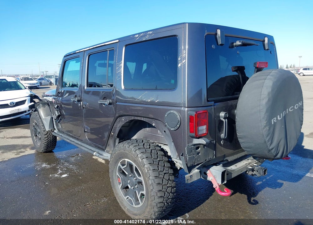 2016 JEEP WRANGLER UNLIMITED RUBICON HARD ROCK VIN: 1C4HJWFG9GL141441
