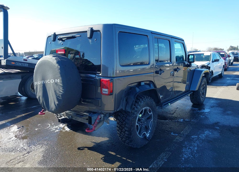 2016 JEEP WRANGLER UNLIMITED RUBICON HARD ROCK VIN: 1C4HJWFG9GL141441