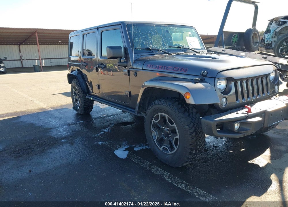 2016 JEEP WRANGLER UNLIMITED RUBICON HARD ROCK VIN: 1C4HJWFG9GL141441