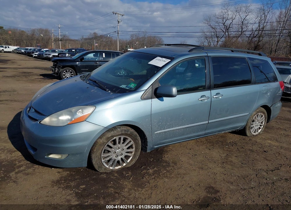2008 TOYOTA SIENNA XLE VIN: 5TDZK22CX8S200560