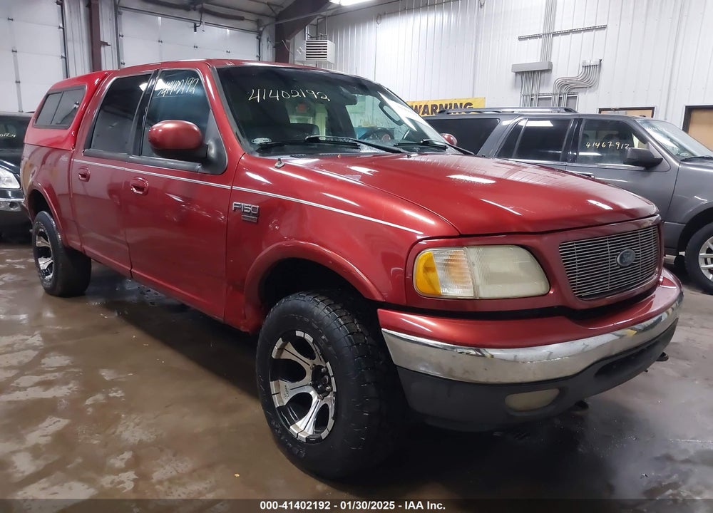 2002 FORD F-150 LARIAT/XLT VIN: 1FTRW08L52KC44397