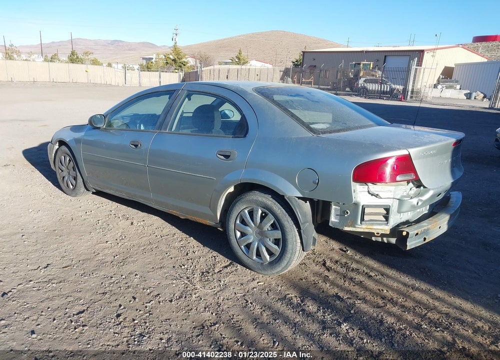 2004 DODGE STRATUS SE VIN: 1B3EL36X24N267301