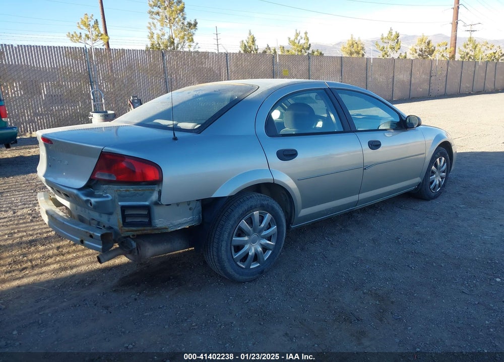 2004 DODGE STRATUS SE VIN: 1B3EL36X24N267301