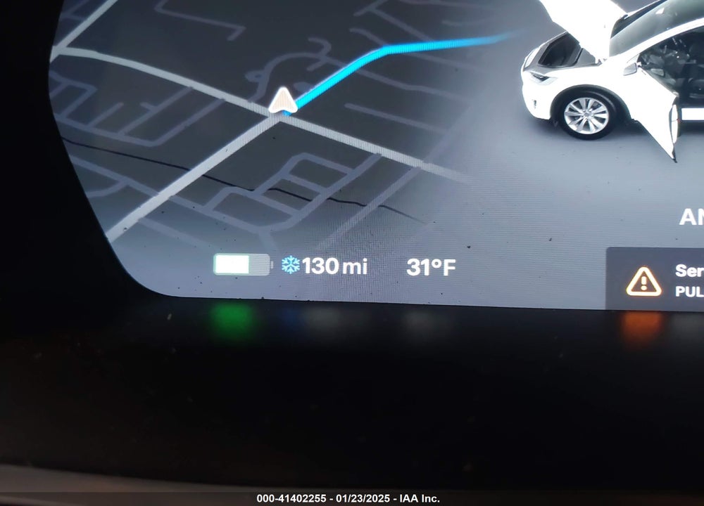 2016 TESLA MODEL X VIN: 5YJXCAE45GF003673