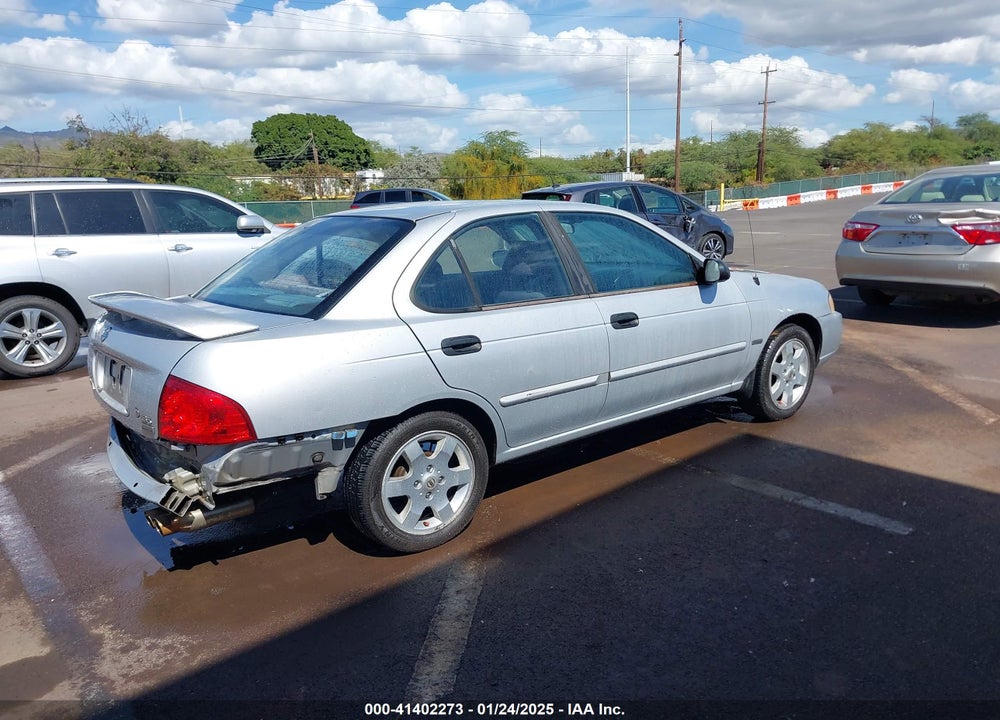 2005 NISSAN SENTRA 1.8S VIN: 3N1CB51D45L513027