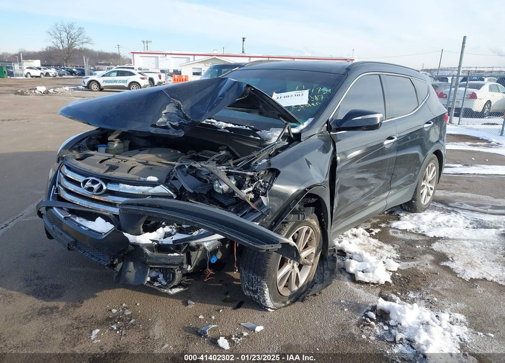 2014 HYUNDAI SANTA FE SPORT 2.0L TURBO (A6) VIN: 5XYZUDLAXEG222196