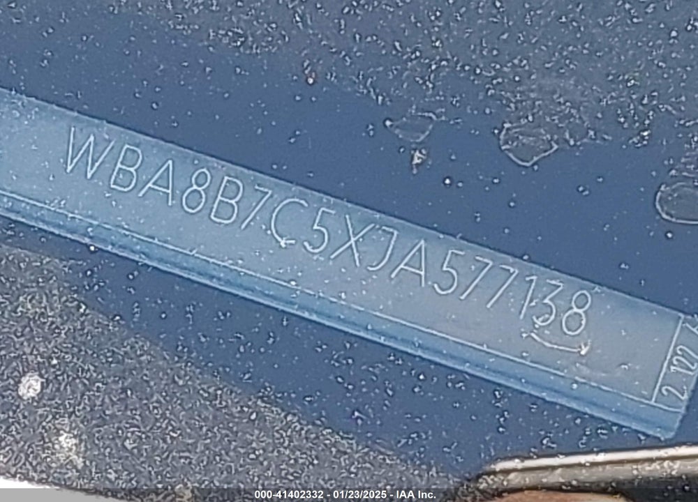 2018 BMW 340I VIN: WBA8B7C5XJA577138