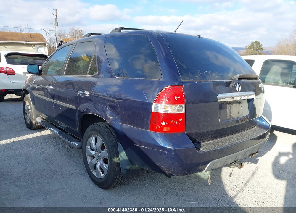 2003 ACURA MDX VIN: 2HNYD18673H522267