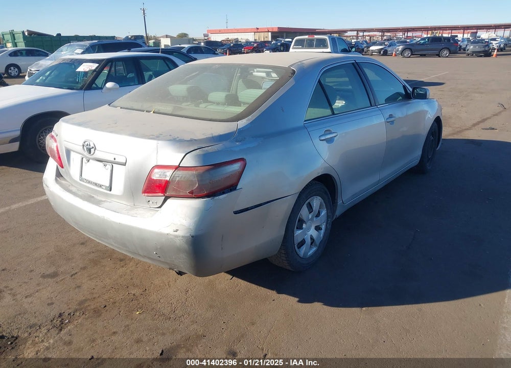 2007 TOYOTA CAMRY LE VIN: JTNBE46K573052495