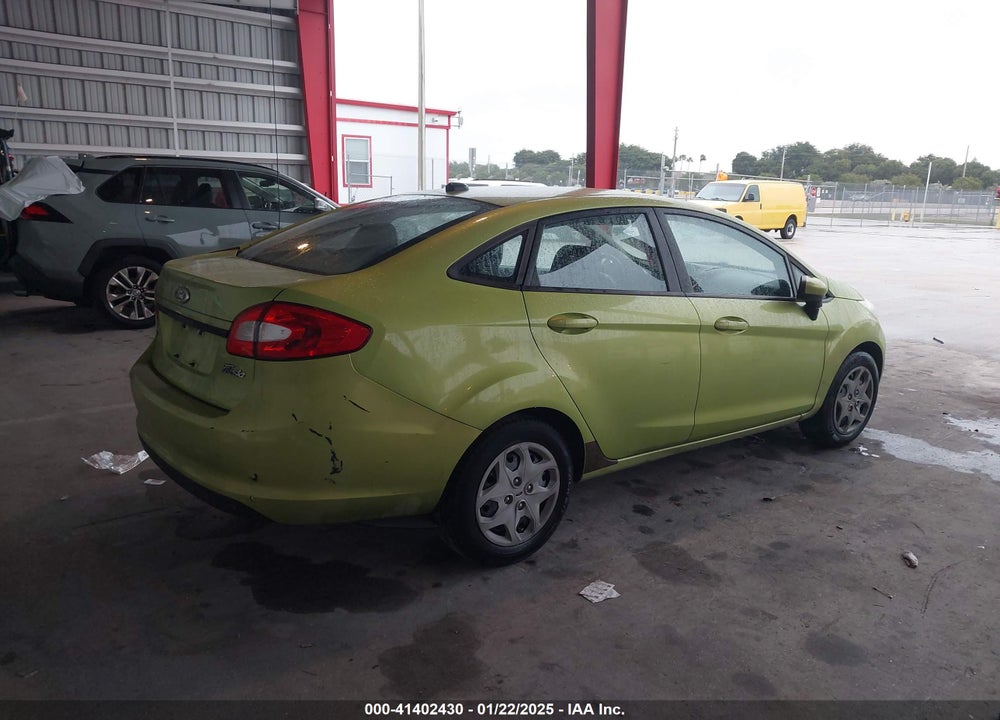 2011 FORD FIESTA VIN: 3FADP4BJ8BM226139