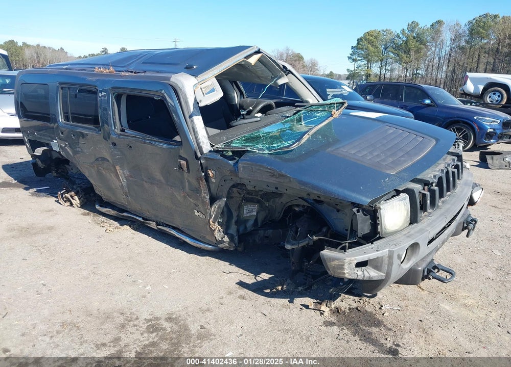 2007 HUMMER H3 SUV VIN: 5GTDN13E578213109