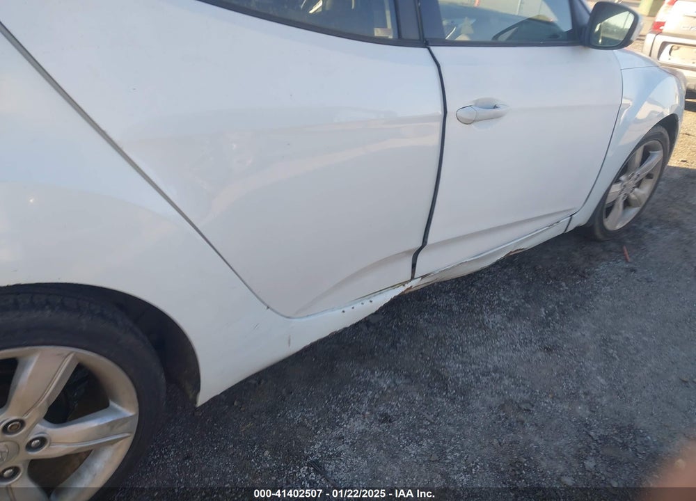 2013 HYUNDAI VELOSTER VIN: KMHTC6AD6DU112322