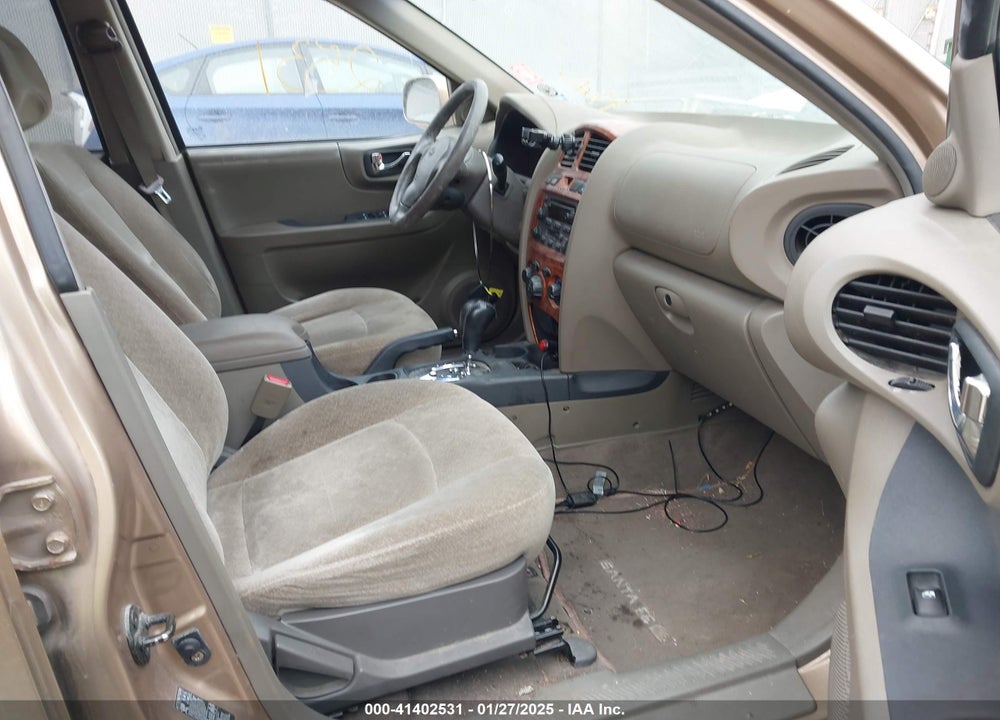 2004 HYUNDAI SANTA FE GLS VIN: KM8SC73D34U585710
