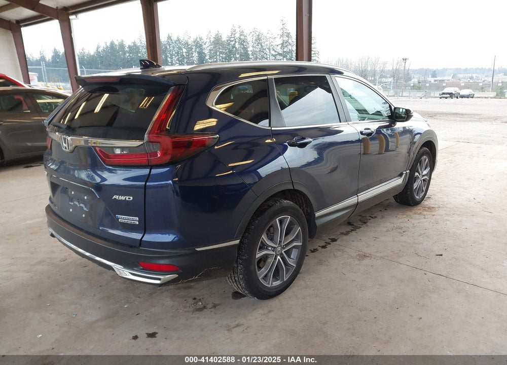2022 HONDA CR-V HYBRID TOURING VIN: 5J6RT6H99NL003550