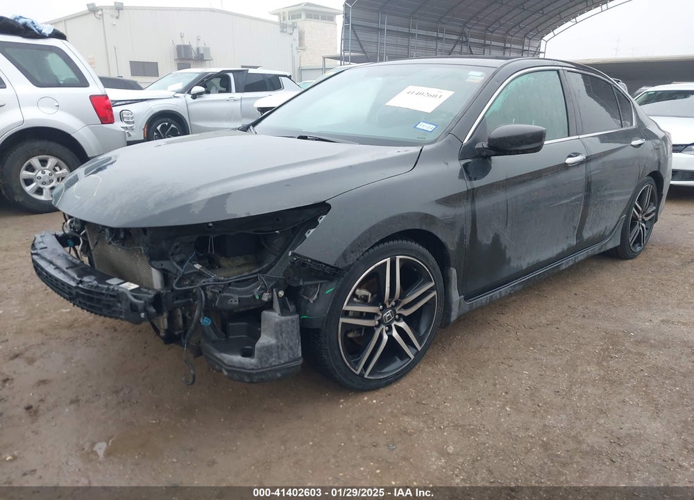 2016 HONDA ACCORD VIN: 1HGCR2F56GA205832