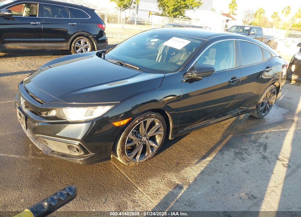 2019 HONDA CIVIC VIN: 2HGFC2F89KH590564