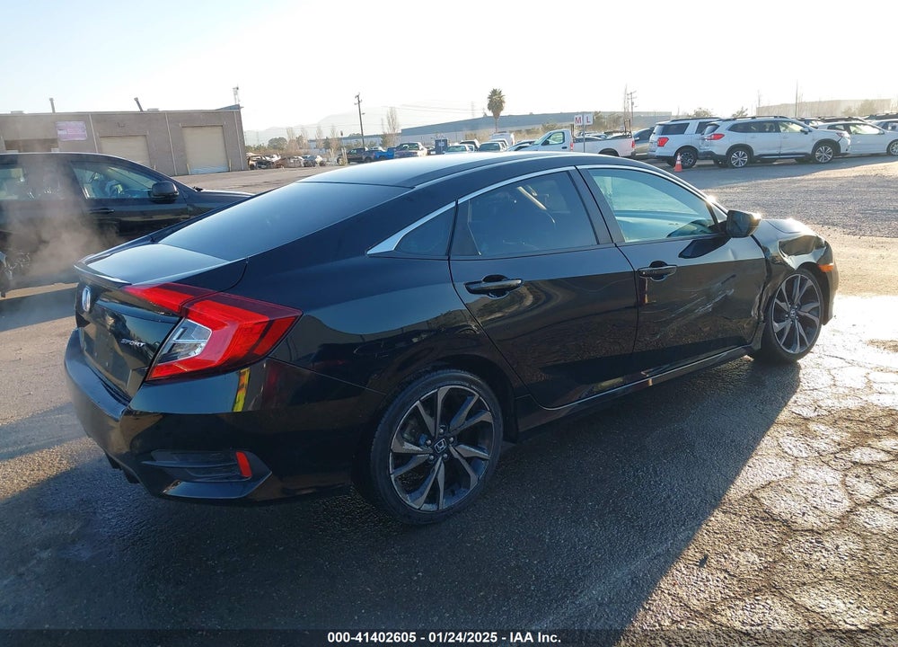 2019 HONDA CIVIC VIN: 2HGFC2F89KH590564