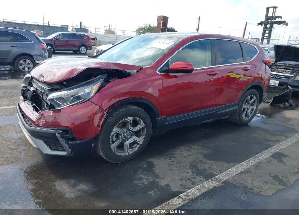 2022 HONDA CR-V 2WD EX-L VIN: 7FARW1H84NE019878
