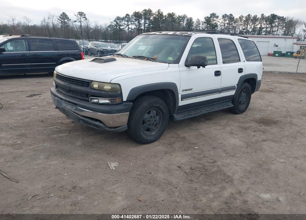 2002 CHEVROLET TAHOE LS VIN: 1GNEK13V22R157077