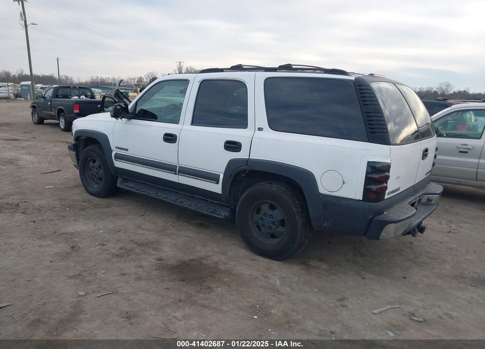 2002 CHEVROLET TAHOE LS VIN: 1GNEK13V22R157077