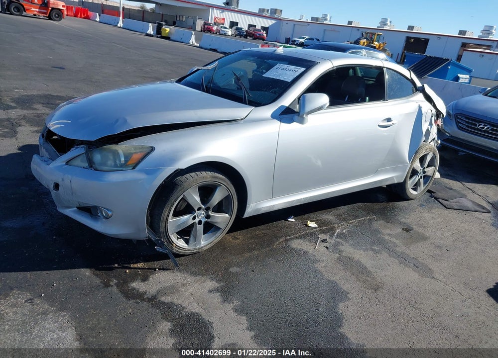 2011 LEXUS IS 250C VIN: JTHFF2C2XB2520455