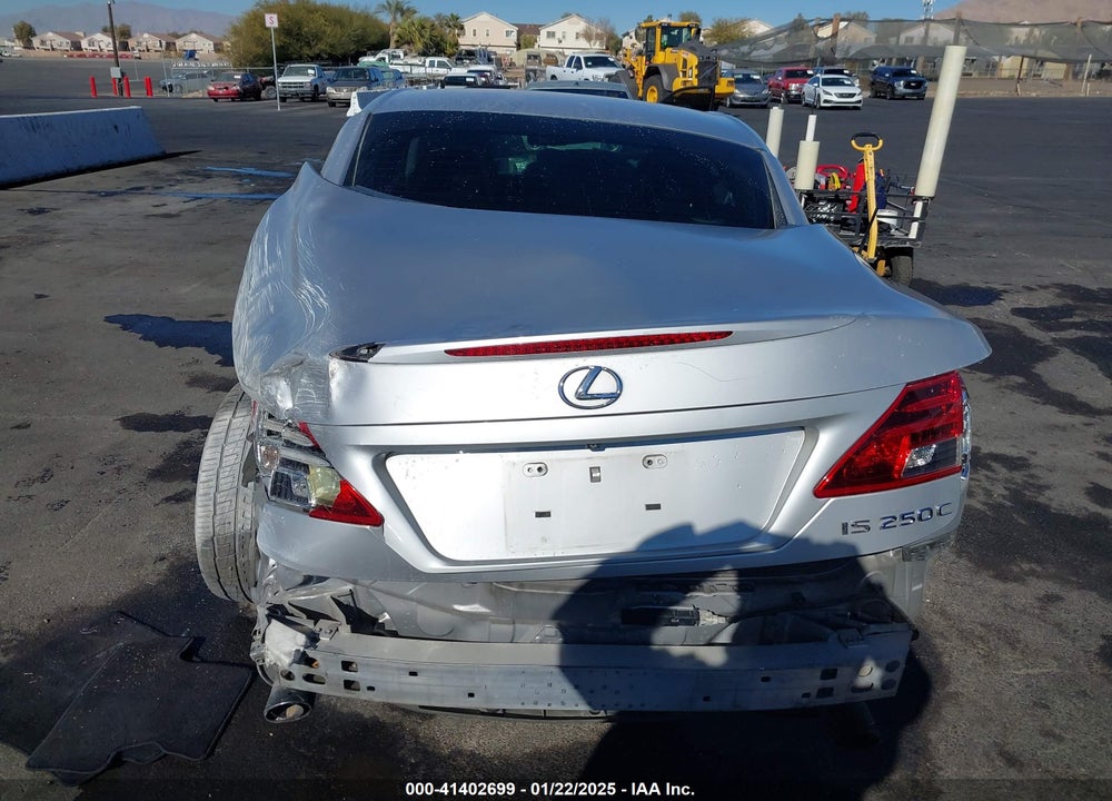 2011 LEXUS IS 250C VIN: JTHFF2C2XB2520455
