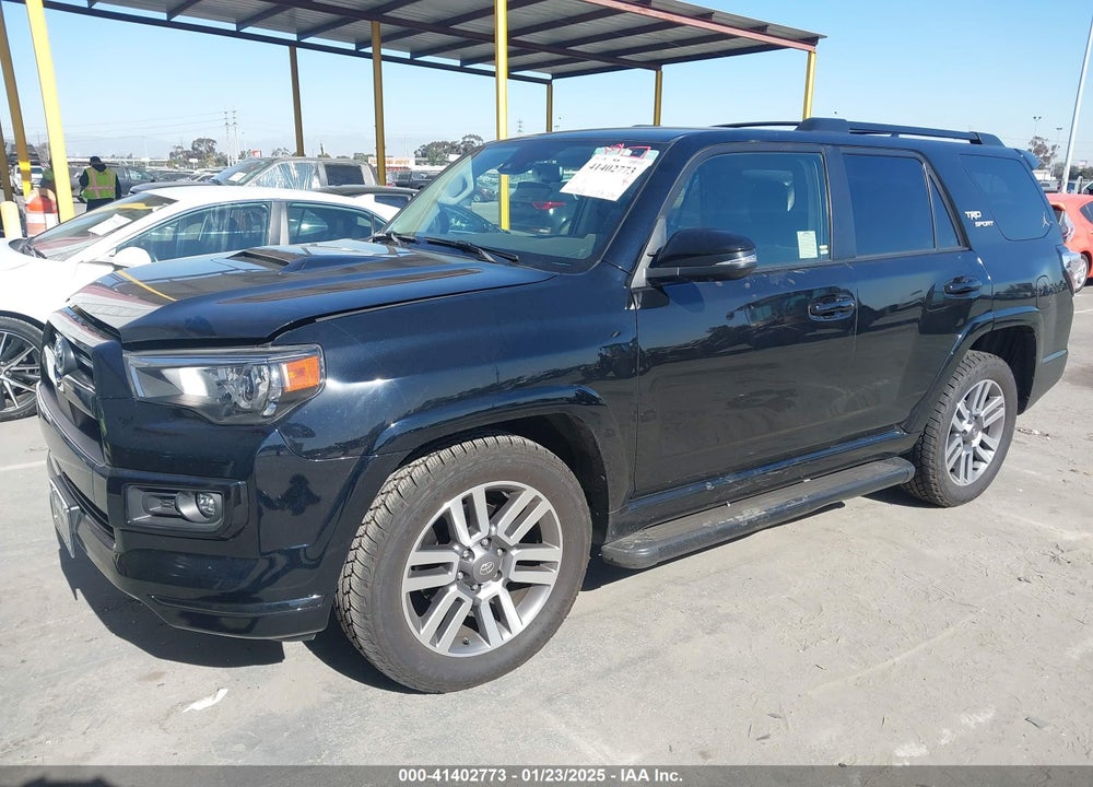 2022 TOYOTA 4RUNNER TRD SPORT VIN: JTEAU5JR3N5257257