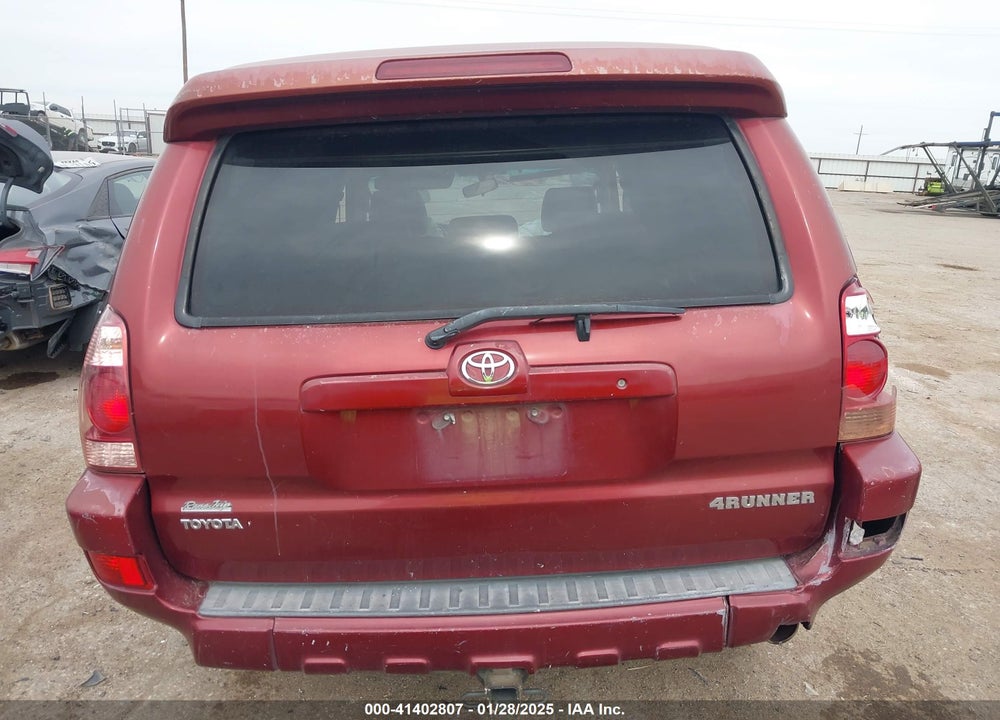 2005 TOYOTA 4RUNNER SR5 V6 VIN: JTEZU14R458032111