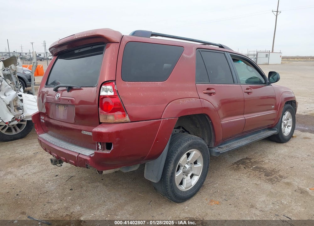 2005 TOYOTA 4RUNNER SR5 V6 VIN: JTEZU14R458032111