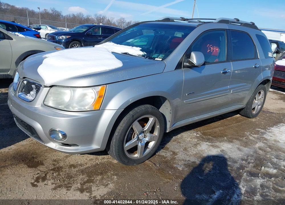 2008 PONTIAC TORRENT GXP VIN: 2CKDL537686028346