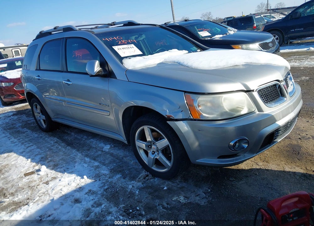 2008 PONTIAC TORRENT GXP VIN: 2CKDL537686028346
