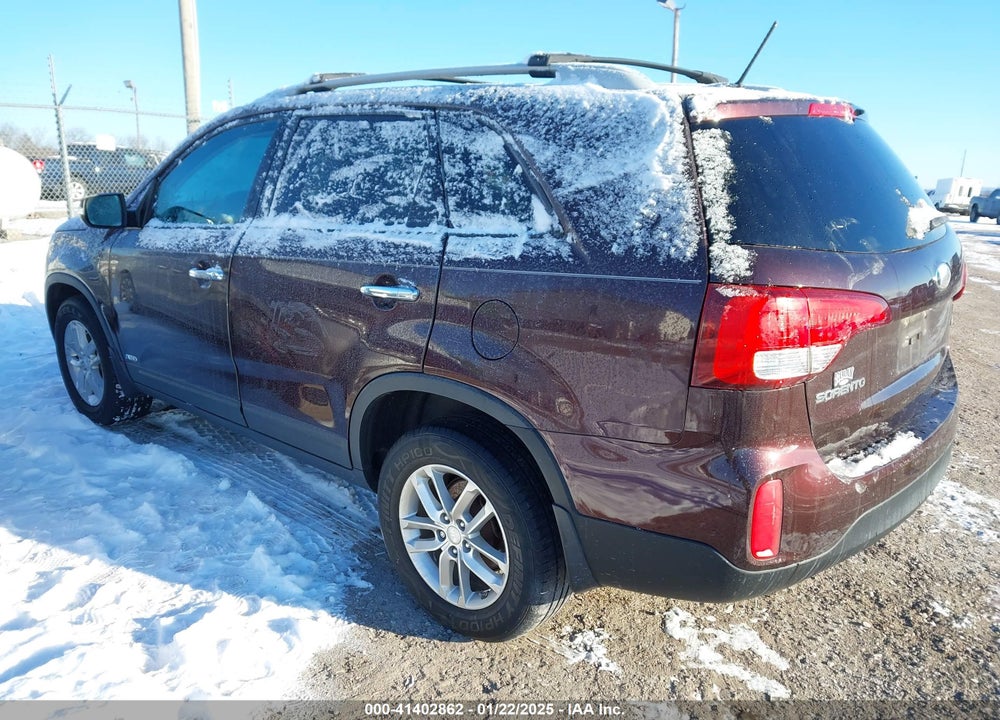 2014 KIA SORENTO LX V6 VIN: 5XYKTDA70EG549475