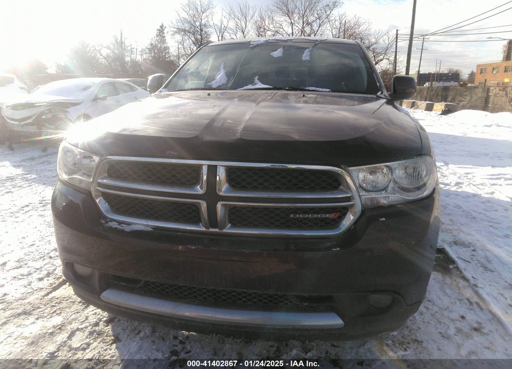 2012 DODGE DURANGO SXT VIN: 1C4RDJAG7CC206710