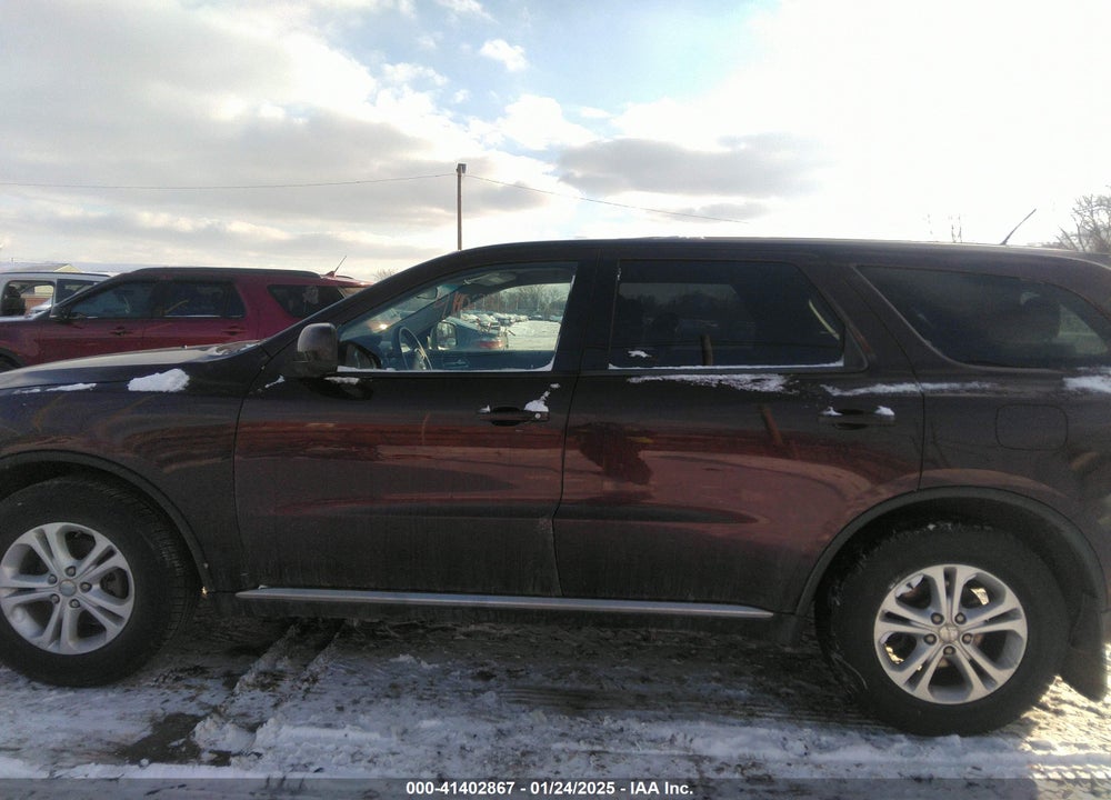 2012 DODGE DURANGO SXT VIN: 1C4RDJAG7CC206710