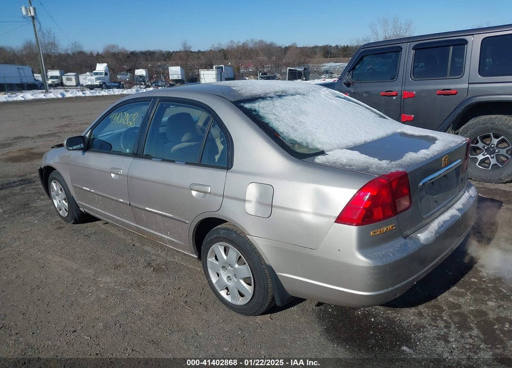 2002 HONDA CIVIC EX VIN: 1HGES26852L022443