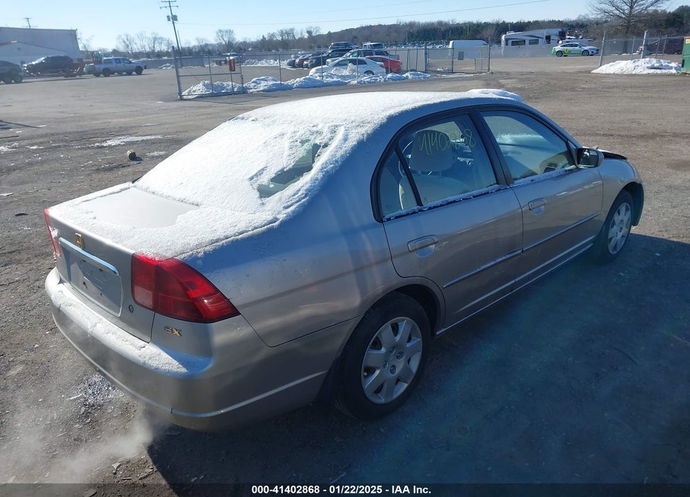 2002 HONDA CIVIC EX VIN: 1HGES26852L022443