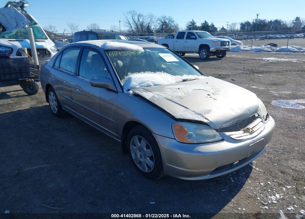 2002 HONDA CIVIC EX VIN: 1HGES26852L022443