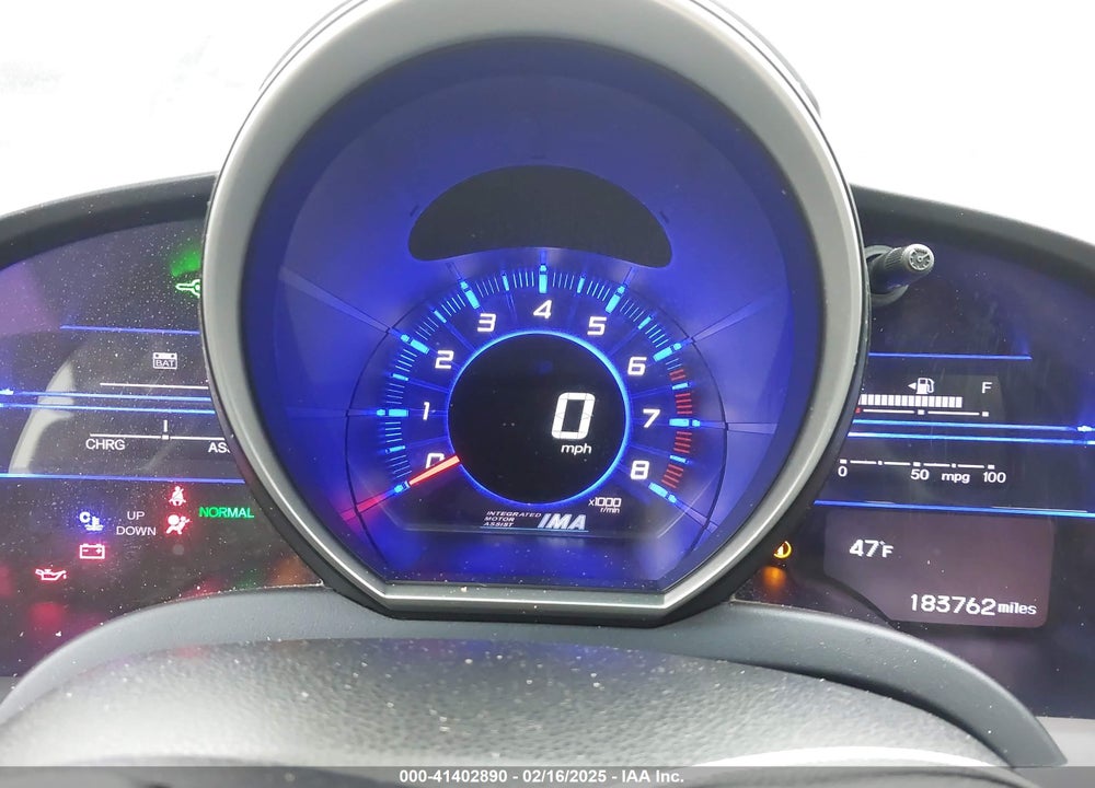 2011 HONDA CR-Z VIN: JHMZF1C69BS006610