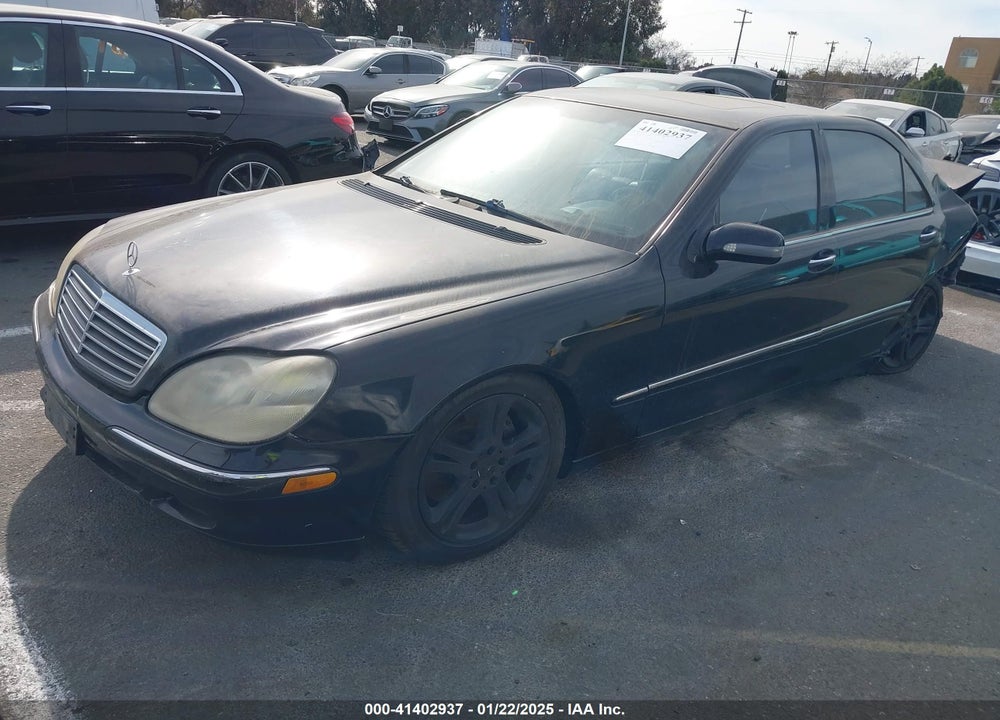 2001 MERCEDES-BENZ S 430 VIN: WDBNG70J11A135940
