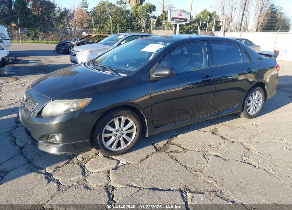 2009 TOYOTA COROLLA VIN: 1NXBU40E39Z050344