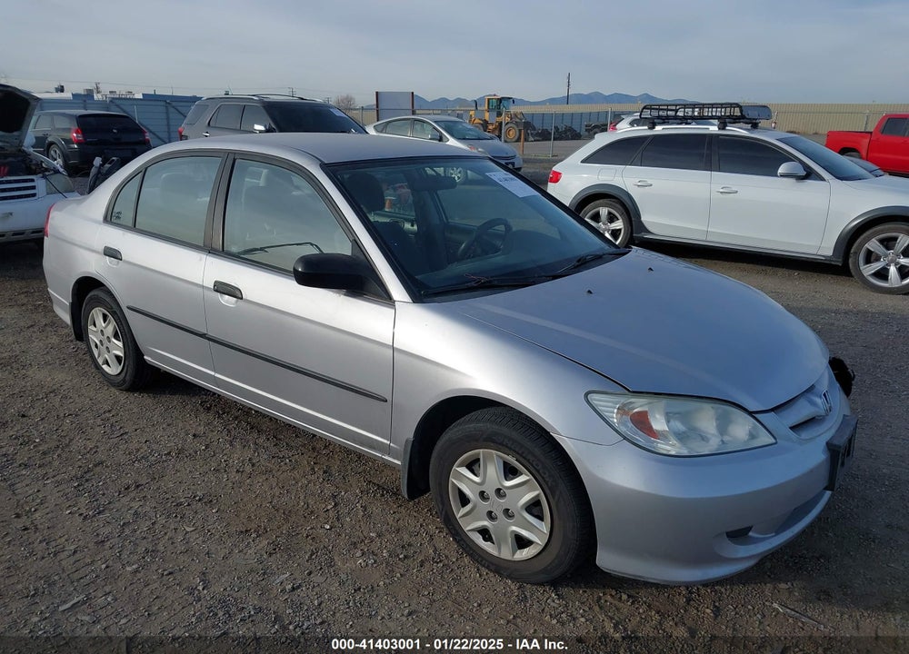 2005 HONDA CIVIC VP VIN: 1HGES16365L029436