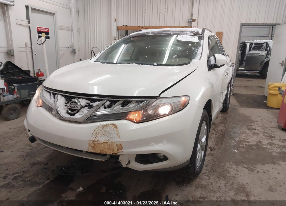 2014 NISSAN MURANO SL VIN: JN8AZ1MW6EW526477