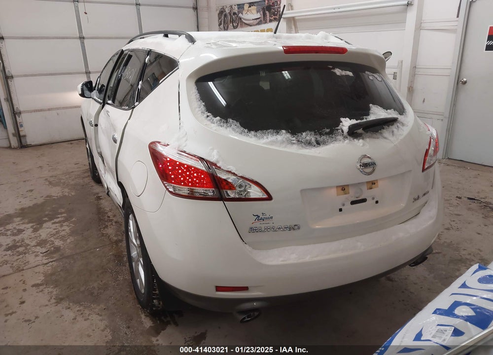 2014 NISSAN MURANO SL VIN: JN8AZ1MW6EW526477