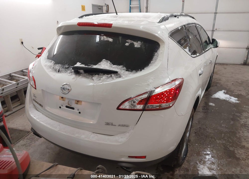 2014 NISSAN MURANO SL VIN: JN8AZ1MW6EW526477