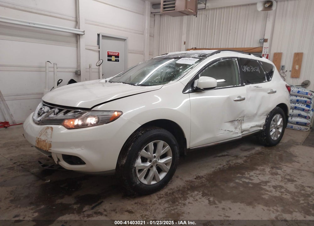 2014 NISSAN MURANO SL VIN: JN8AZ1MW6EW526477