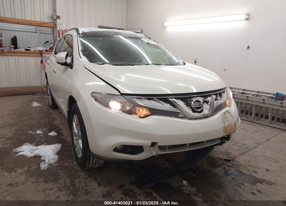2014 NISSAN MURANO SL VIN: JN8AZ1MW6EW526477