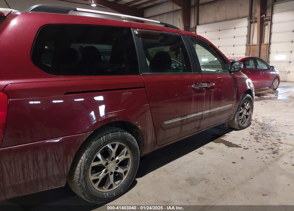 2014 KIA SEDONA EX VIN: KNDMH4C74E6547870