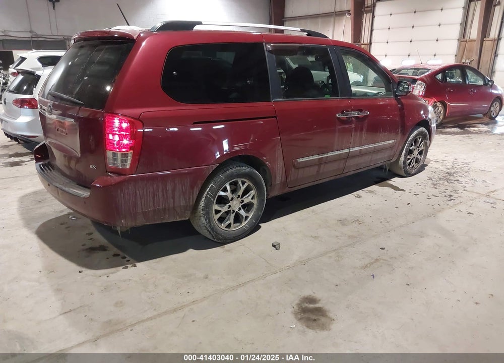 2014 KIA SEDONA EX VIN: KNDMH4C74E6547870